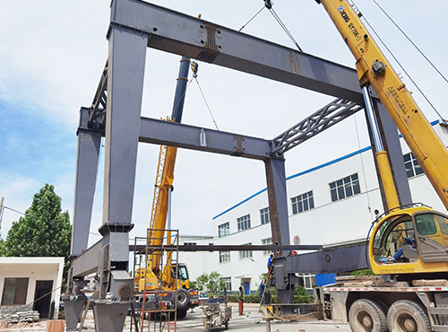 150T Automated Rubber Tyred Gantry Crane