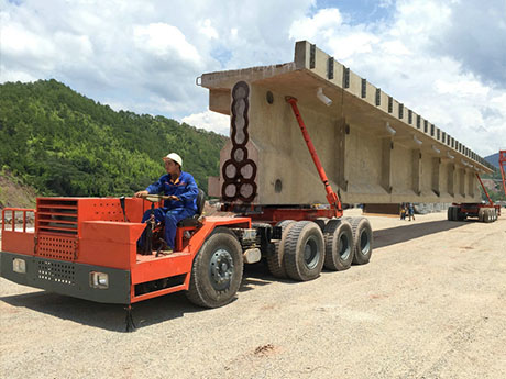 160T Bridge Girder Transport Trailer