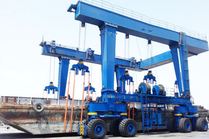 500T Boat Hoist Crane