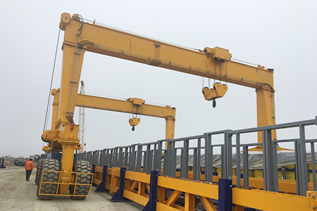 50T Rubber-tire Gantry Crane