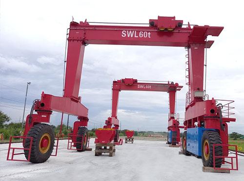 60 Ton Rubber Tire Gantry Crane