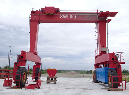 60 Ton Rubber Tire Gantry Crane