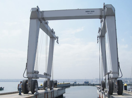 Boat Lifting Gantry Crane