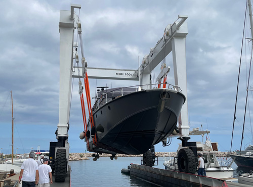 Boat Lifting Gantry Crane