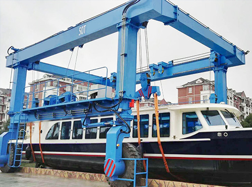 Boat Lifting Gantry Crane