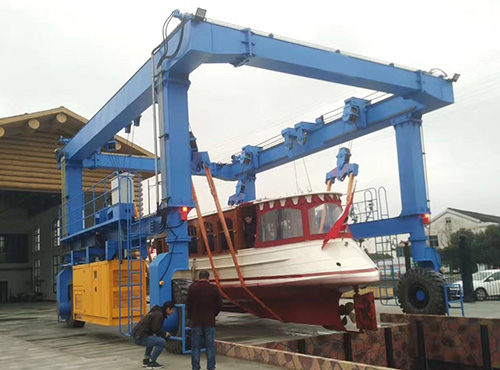 Boat Lifting Gantry Crane