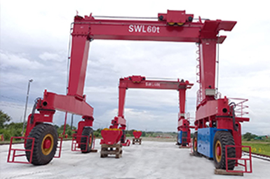 60T Rubber Tyred Gantry Crane